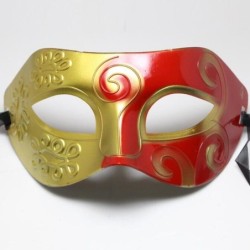 Seksowna wenecka maska na oczy - rzeźbiony plastik - unisex - karnawał / imprezaMaski