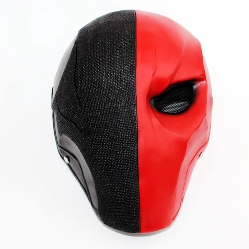 Deathstroke - hełm z żywicy - maska pełnotwarzowa - Halloween / maskaradaMaski