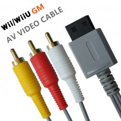 Wii AV cable - 1.8m RCA - video - audio