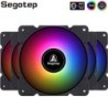 Segotep - wentylator chłodzący - regulowany - RGB - 120 mm - 5 V - 3Pin - dla graczyChłodzenia