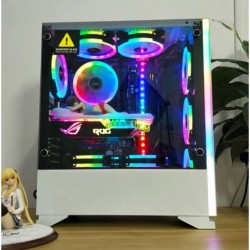Computer case fan - cooling cooler - adjustable - 120mm - 6pin - RGB - ARGB - LED - 5VCooling