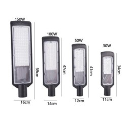 Oświetlenie uliczne LED - lampa wodoodporna - 100W - 150WUlica