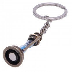 Lampa metalowa - klepsydra - brelokBreloczki Do Kluczy