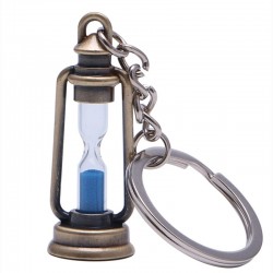 Lampa metalowa - klepsydra - brelokBreloczki Do Kluczy