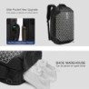 OZUKO - modny plecak - torba na laptopa 15,6 cala - antykradzieżowa - z miejscem na buty - port ładowania USB - wodoodpornyPl...