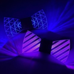 Akrylowa muszka LED - świecąca - impreza - festiwale - HalloweenMuszki & Krawaty