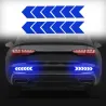 Reflective arrow - self adhesive sticker - safety - warning - for cars / motorcycles / bikes / clothesStickers