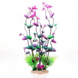 Kolorowa plastikowa trawa - roślina - dekoracja akwariumDekoracje