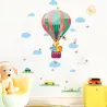 Dekoracyjne naklejki ścienne - kolorowe balony / chmurki / zwierzętaNaklejki Ścienne
