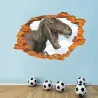 Naklejka dekoracyjna na ścianę - Jurassic Park - super dinozaurNaklejki Ścienne