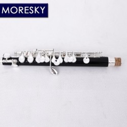 MORESKY - mini piccolo - flet C-key - cupronickel - posrebrzanyInstrumenty Muzyczne