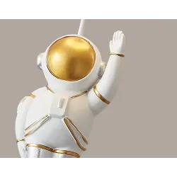Styl skandynawski - lampa sufitowa w kształcie balonu - z astronautą - LEDŚwiatła sufitowe