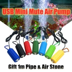 Mini pompa wodna - pompa powietrza tlenowego - USB - cicha - energooszczędna - do akwarium - fontannyPompy