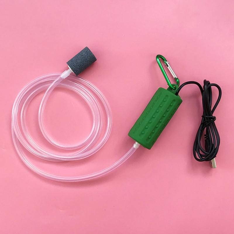 Mini pompa wodna - pompa powietrza tlenowego - USB - cicha - energooszczędna - do akwarium - fontannyPompy