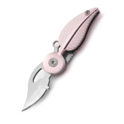 Mini foldable pocket knife - stainless steel - leaf shapeKnives & Multitools