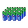 PKCELL - CR123A Li-MnO2 lithium battery - 1500mAh - 3V - 12 piecesBaterii