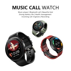 Sportowy zegarek Smart Watch - pełny dotyk - Bluetooth - dzwonienie - monitorowanie - tętno - odtwarzacz muzyki - wodoodporny...