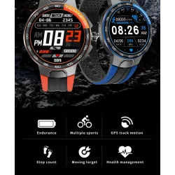 Luxurious Smart Watch - full touch - sport / fitness tracker - heart rate - waterproof - IOS - AndroidSmart-Wear