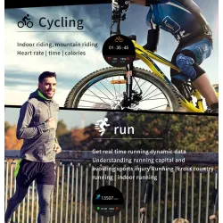 Luxurious Smart Watch - full touch - sport / fitness tracker - heart rate - waterproof - IOS - AndroidSmart-Wear