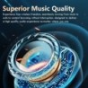 Wireless sports headphones - earbuds - waterproof - Bluetooth- with microphone / 2200Mah charging boxEar- & Headphones