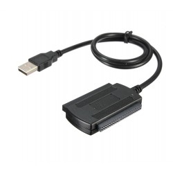 USB 2.0 na SATA IDE 2.5/3.5 - kabel dysku twardego - konwerterDyski twarde