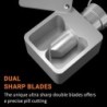 Pills storage box - separator - pills cutter - waterproof container - with key ring - aluminum alloyKeyrings