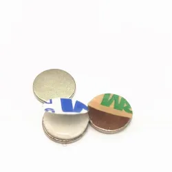 N42 - magnes neodymowy - mocny okrągły krążek - z klejem 3M - 10mm x 1mm - 10 - 100 sztukN40