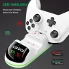 Dual charger - charging dock - with LED indicator - for Xbox One - One S - One X controllerControllers
