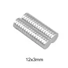 N35 - magnes neodymowy - mocny krążek - 12 * 3 mmN35