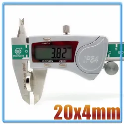 N35 - magnes neodymowy - mocny okrągły krążek - 20mm * 4mmN35
