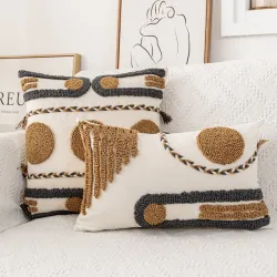 Exclusive cushion cover - cotton embroidery - Moroccan Boho styleCushion covers