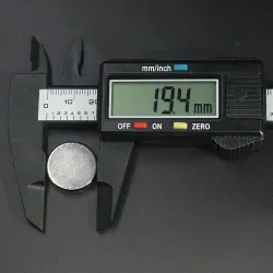 N35 - magnes neodymowy - mocny okrągły krążek - 20 mm * 5 mmN35