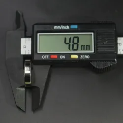 N35 - magnes neodymowy - mocny okrągły krążek - 20 mm * 5 mmN35