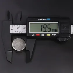 N35 - magnes neodymowy - mocny okrągły krążek - 20mm * 10mmN35