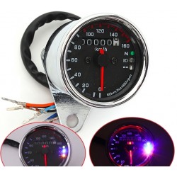 Uniwersalny podwójny licznik motocyklowy - prędkościomierz - wskaźnik LED KM/HNarzędzia