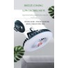 Wentylator kempingowy ze światłem - przenośna lampa - LED - USBKemping & Obozownictwo
