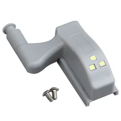 Oświetlenie wewnętrzne zawiasowe - szafa - kredens - lampa indukcyjna LED - 16 sztukMeble