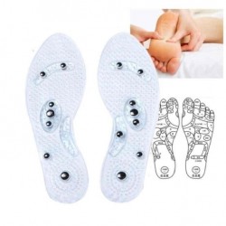 Magnetic foot therapy - silicone shoe insoles - slimming - weight lossFeet