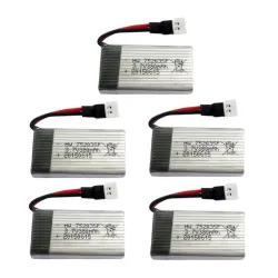 Eachine - Hubsan - 3.7V 380mah - lipo bateria 25C - 5 sztukBaterie