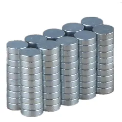 N35 - magnes neodymowy - krążek okrągły - 3mm * 1mm - 100 sztukN35