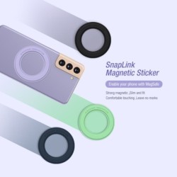 Pierścień magnetyczny - silikonowy uchwyt na telefon - naklejka - uniwersalnyHolders