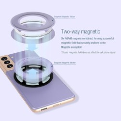 Magnetic ring - silicone phone holder - sticker - universalHolders