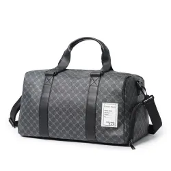 Stylish travel / sport shoulder bag - with shoe compartment - large capacityBags