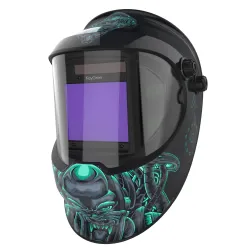 Samościemniająca kask spawalniczy - solarny - automatyczna bateria litowa - true color - 4 czujnikiKask Spawalniczy