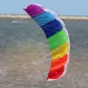 Tęczowy latawiec plażowy - sportowy - nylonLatawce