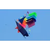 Latawiec żaglowy - żaglówka 3D - z uchwytem / linkąLatawce