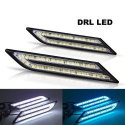 33 SMD LED - światła samochodowe DRL - wodoodporne - 2 sztukiŚwiatła do jazdy dziennej (DRL)