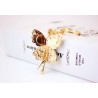 Crystal lucky angel with wings - keychainKeyrings
