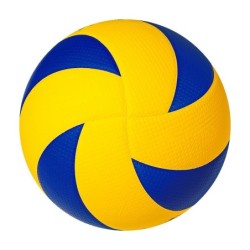 Piłka do siatkówki plażowej - niebiesko-żółtaPiłki