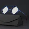Geometric sunglasses - steampunk style - metal hollow-out frame - UV400 - unisexSunglasses